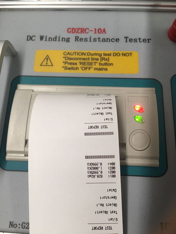 10A Sargı Direnci Test Cihazı