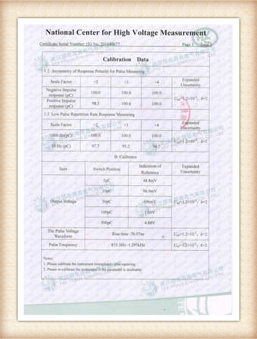 Certificado de calibración GDJF-200804