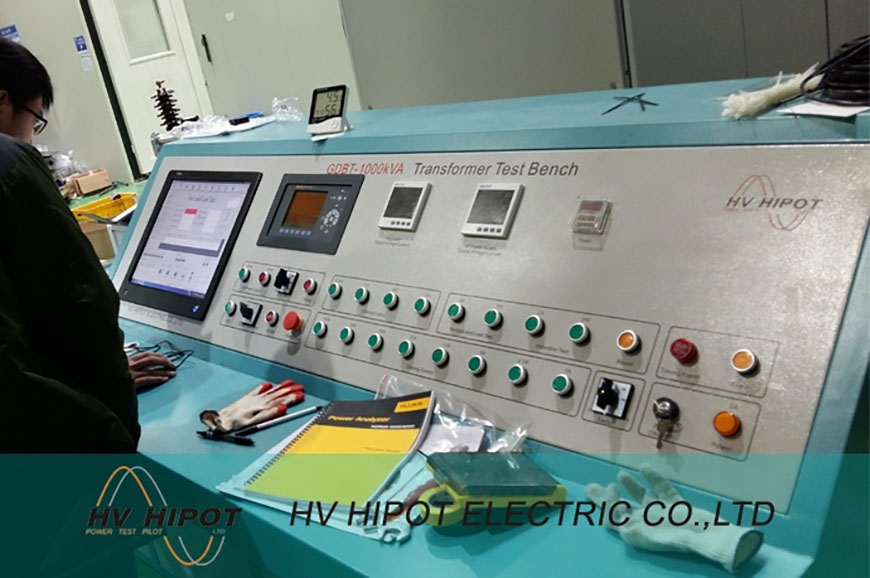 Transformer Test Bench Commissioning at Korea2