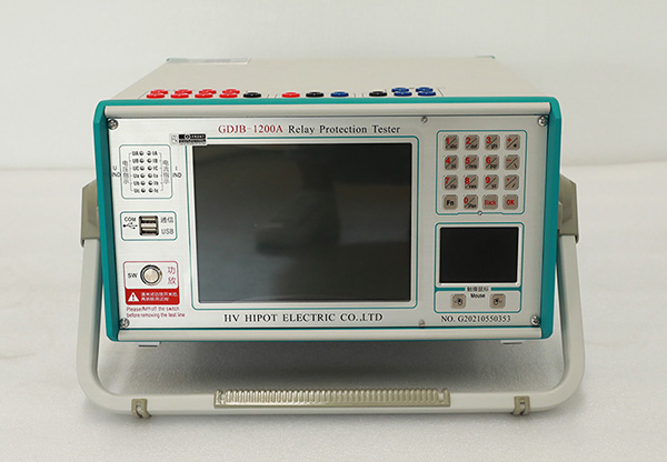 GDJB-1200A Ensemble de test de protection de relais à six phases01