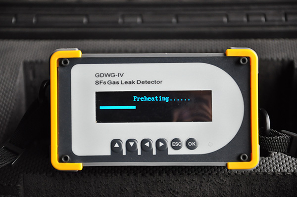 detect SF6 breaker GDWG-IV